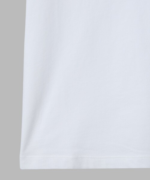 agnes b.(アニエスベー)の「キッズ ボックスロゴ プリント コットン 半袖 Tシャツ "Domi"(Tシャツ/カットソー・キッズ・ホワイト・4YEAR/6YEAR/12YEAR/8YEAR/10YEAR)」の5枚目の写真