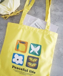 LAKOLE | 【入園入学にも】[FRUITS AND BLOOM]トートバッグ / 612276(トートバッグ)