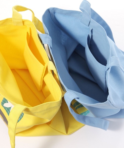 LAKOLE（ラコレ）の「[FRUITS AND BLOOM]トートバッグ / 612276（トートバッグ・レディース・ブルー/イエロー・FREE）」の4枚目の写真