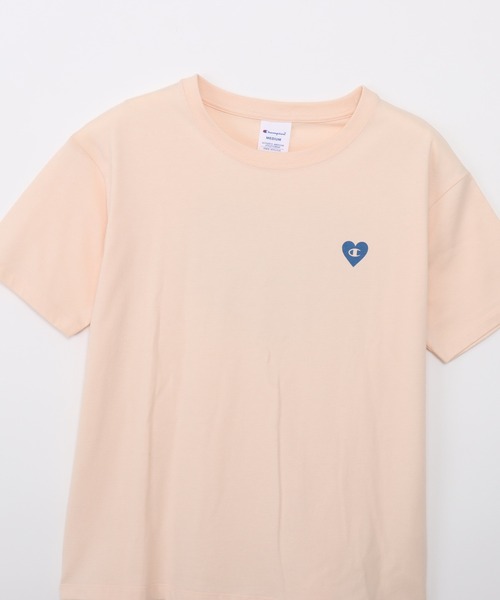 Champion(チャンピオン)の「【Champion/チャンピオン】レディース ショートスリーブTシャツ(Tシャツ/カットソー・レディース・ライトオレンジ系1/ブラック/ホワイト/オートミール・LARGE/MEDIUM)」の12枚目の写真