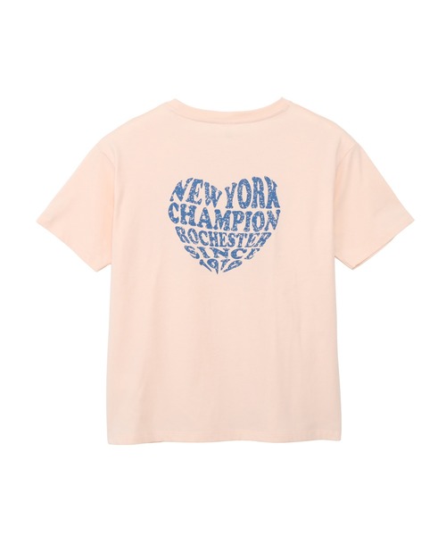 Champion(チャンピオン)の「【Champion/チャンピオン】レディース ショートスリーブTシャツ(Tシャツ/カットソー・レディース・ライトオレンジ系1/ブラック/ホワイト/オートミール・LARGE/MEDIUM)」の14枚目の写真
