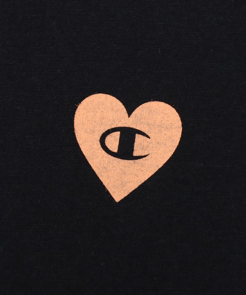 Champion(チャンピオン)の「【Champion/チャンピオン】レディース ショートスリーブTシャツ(Tシャツ/カットソー・レディース・ライトオレンジ系1/ブラック/ホワイト/オートミール・LARGE/MEDIUM)」の21枚目の写真