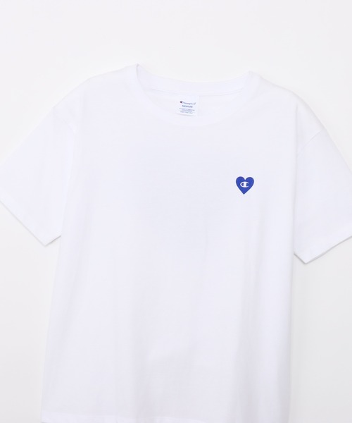 Champion(チャンピオン)の「【Champion/チャンピオン】レディース ショートスリーブTシャツ(Tシャツ/カットソー・レディース・ライトオレンジ系1/ブラック/ホワイト/オートミール・LARGE/MEDIUM)」の17枚目の写真