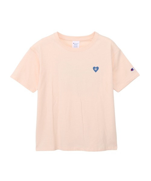 Champion(チャンピオン)の「【Champion/チャンピオン】レディース ショートスリーブTシャツ(Tシャツ/カットソー・レディース・ライトオレンジ系1/ブラック/ホワイト/オートミール・LARGE/MEDIUM)」の10枚目の写真