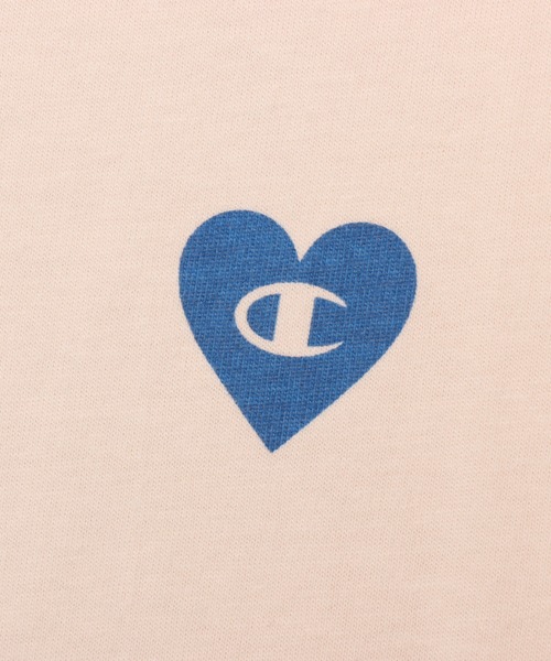 Champion(チャンピオン)の「【Champion/チャンピオン】レディース ショートスリーブTシャツ(Tシャツ/カットソー・レディース・ライトオレンジ系1/ブラック/ホワイト/オートミール・LARGE/MEDIUM)」の11枚目の写真