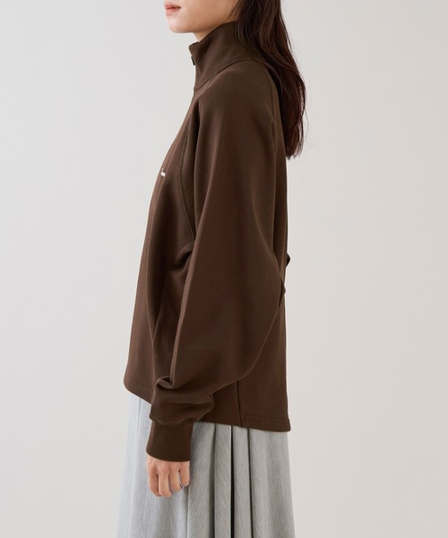 marmors(マルモア)の「【marmors】ハーフジップスウェット(スウェット・レディース・イエロー/サックスブルー/ブラウン・36)」の5枚目の写真