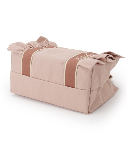 ITS'DEMO（イッツデモ）の「フリルテープミニトート（ハンドバッグ・レディース・シルバー/ピンク系/ベージュ/ブラック・00）」の19枚目の写真