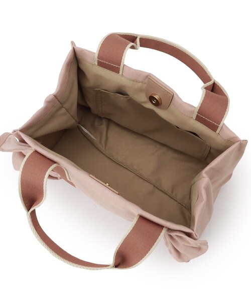 ITS'DEMO（イッツデモ）の「フリルテープミニトート（ハンドバッグ・レディース・シルバー/ピンク系/ベージュ/ブラック・00）」の20枚目の写真