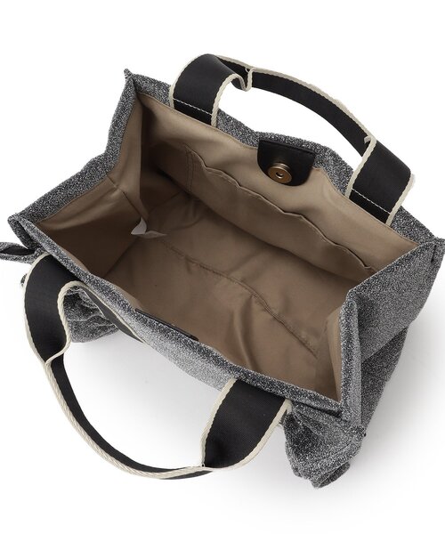 ITS'DEMO（イッツデモ）の「フリルテープミニトート（ハンドバッグ・レディース・シルバー/ピンク系/ベージュ/ブラック・00）」の21枚目の写真