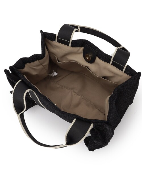 ITS'DEMO（イッツデモ）の「フリルテープミニトート（ハンドバッグ・レディース・シルバー/ピンク系/ベージュ/ブラック・00）」の22枚目の写真