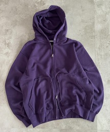 Adoon plain（アドーンプレーン）の「Double-Zip Colorway Hoodie / ダブルジップ裏毛カラーフーディー（パーカー）」