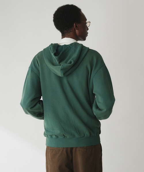 Double-Zip Colorway Hoodie / ダブルジップ裏毛カラーフーディー