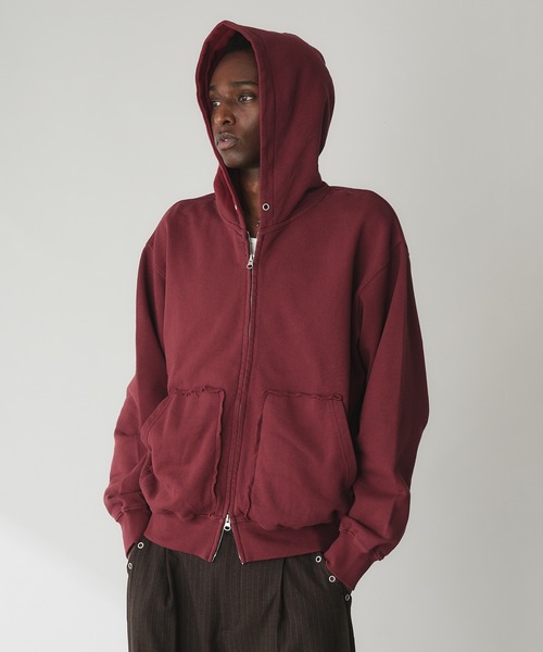 Double-Zip Colorway Hoodie / ダブルジップカラーフーディー