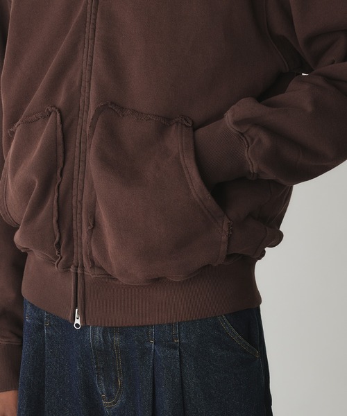 セール】Double-Zip Colorway Hoodie / ダブルジップ裏毛カラー セール】Double-Zip Colorway Hoodie / ダブルジップ裏毛カラー