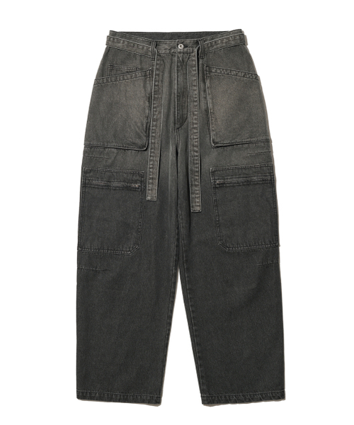 Big Unionの「GRADATION DOUBLE POCKET PANTS / BLACK(その他パンツ・レディース・その他・LARGE/MEDIUM/SMALL)」の1枚目の写真