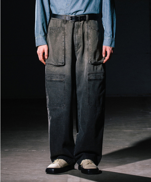 Big Unionの「GRADATION DOUBLE POCKET PANTS / BLACK(その他パンツ・レディース・その他・LARGE/MEDIUM/SMALL)」の3枚目の写真