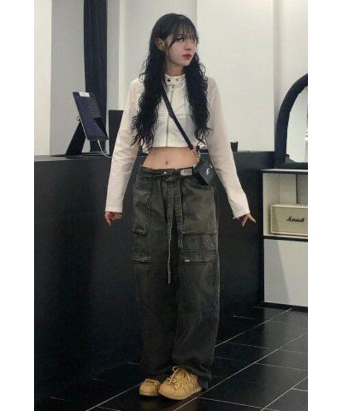 Big Unionの「GRADATION DOUBLE POCKET PANTS / BLACK(その他パンツ・レディース・その他・LARGE/MEDIUM/SMALL)」の5枚目の写真