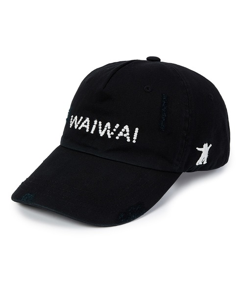 OPEN Yy(オープンワイワイ)の「【OPEN YY】WAIWAI TRUCKER CAP(キャップ・レディース・パープル/カーキ/ブラック・FREE)」の14枚目の写真
