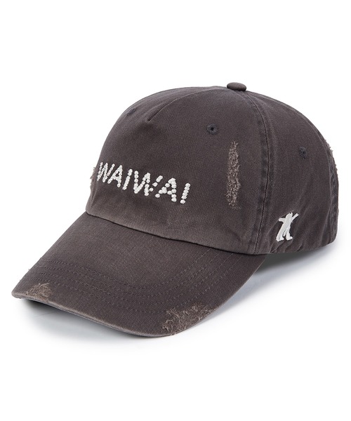 OPEN Yy(オープンワイワイ)の「【OPEN YY】WAIWAI TRUCKER CAP(キャップ・レディース・パープル/カーキ/ブラック・FREE)」の5枚目の写真