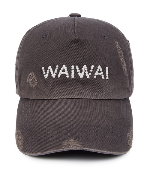 OPEN Yy(オープンワイワイ)の「【OPEN YY】WAIWAI TRUCKER CAP(キャップ・レディース・パープル/カーキ/ブラック・FREE)」の8枚目の写真