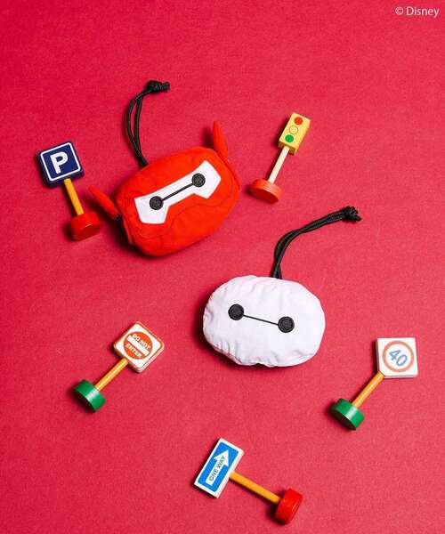 Disney（ディズニー）の「【BAYMAX】ポケッタブルBAG（エコバッグ/サブバッグ・レディース・ホワイト/レッド・FREE）」の22枚目の写真