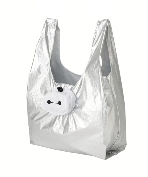 Disney（ディズニー）の「【BAYMAX】ポケッタブルBAG（エコバッグ/サブバッグ・レディース・ホワイト/レッド・FREE）」の15枚目の写真