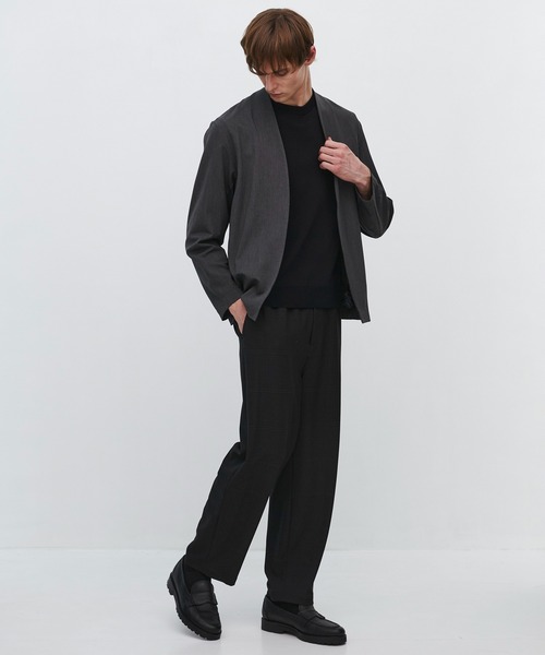 UNITED TOKYO（ユナイテッドトウキョウ）の「【新作】アウトラスト カーディガン　｜SETUP可/体温調整機能/NASA開発/オフィスカジュアル/フォーマル/ビジネス/イージーケア/伸縮性/速乾性/オールシーズン/インナー（カーディガン/ボレロ・メンズ・ブラウン/ブラック/ネイビー/ダークグレー・1/3/2）」の11枚目の写真