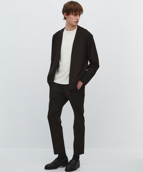 UNITED TOKYO（ユナイテッドトウキョウ）の「【新作】アウトラスト カーディガン　｜SETUP可/体温調整機能/NASA開発/オフィスカジュアル/フォーマル/ビジネス/イージーケア/伸縮性/速乾性/オールシーズン/インナー（カーディガン/ボレロ・メンズ・ブラウン/ブラック/ネイビー/ダークグレー・1/3/2）」の12枚目の写真