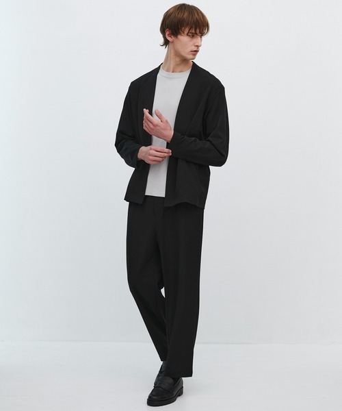 UNITED TOKYO（ユナイテッドトウキョウ）の「【新作】アウトラスト カーディガン　｜SETUP可/体温調整機能/NASA開発/オフィスカジュアル/フォーマル/ビジネス/イージーケア/伸縮性/速乾性/オールシーズン/インナー（カーディガン/ボレロ・メンズ・ブラウン/ブラック/ネイビー/ダークグレー・1/3/2）」の9枚目の写真