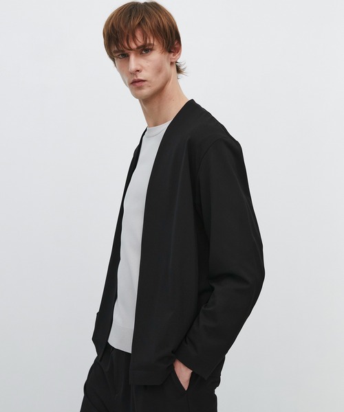 UNITED TOKYO（ユナイテッドトウキョウ）の「【新作】アウトラスト カーディガン　｜SETUP可/体温調整機能/NASA開発/オフィスカジュアル/フォーマル/ビジネス/イージーケア/伸縮性/速乾性/オールシーズン/インナー（カーディガン/ボレロ・メンズ・ブラウン/ブラック/ネイビー/ダークグレー・1/3/2）」の17枚目の写真