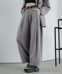 PAGEBOY | バスケット2タックワイドパンツ【セットアップ対応】(スラックス)