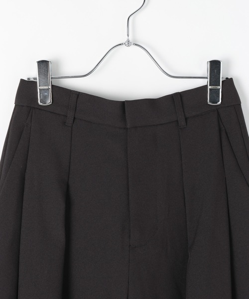 PAGEBOY（ページボーイ）の「バスケット2タックワイドパンツ（スラックス・レディース・ベージュ/グレー/ブラック・SMALL/MEDIUM）」の11枚目の写真