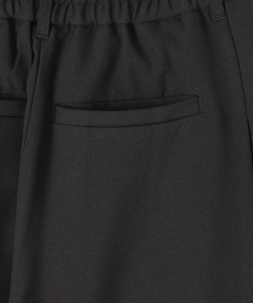 PAGEBOY（ページボーイ）の「バスケット2タックワイドパンツ（スラックス・レディース・ベージュ/グレー/ブラック・SMALL/MEDIUM）」の6枚目の写真