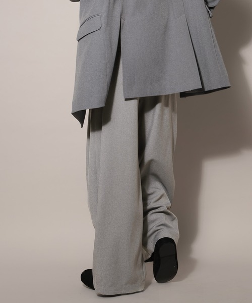 PAGEBOY（ページボーイ）の「バスケット2タックワイドパンツ（スラックス・レディース・ベージュ/グレー/ブラック・SMALL/MEDIUM）」の14枚目の写真