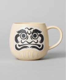 kuros'（クロス）の「MINO DARUMA MUG だるまマグカップ 天目（グラス/マグカップ/タンブラー）」