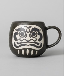 kuros'（クロス）の「MINO DARUMA MUG だるまマグカップ 天目（グラス/マグカップ/タンブラー）」