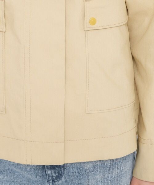 THE SHOP TK （ザ ショップ ティーケー ）の「大人かっこいい 軽やかデニム＆チノブルゾン（ブルゾン・レディース・ライトベージュ/ネイビー・12/13）」の17枚目の写真