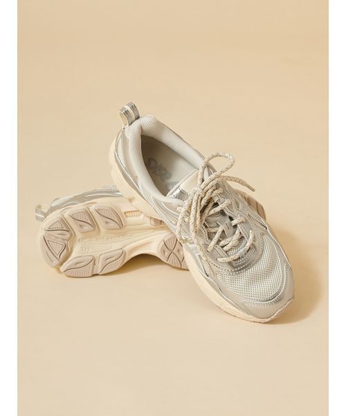 SNIDEL(スナイデル)の「【SNIDEL meets ASICS】別注スニーカー/GEL-NYC RGD(スニーカー・レディース・シルバー・24.5/24/23.5/23/22.5)」の7枚目の写真