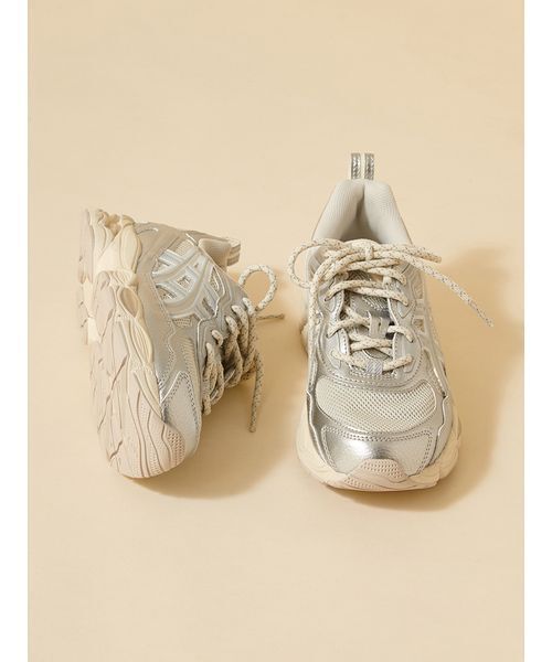 SNIDEL(スナイデル)の「【SNIDEL meets ASICS】別注スニーカー/GEL-NYC RGD(スニーカー・レディース・シルバー・24.5/24/23.5/23/22.5)」の8枚目の写真