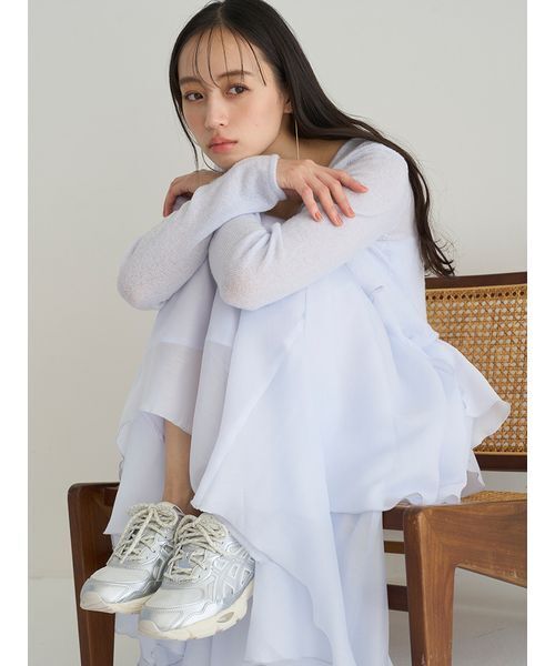 SNIDEL(スナイデル)の「【SNIDEL meets ASICS】別注スニーカー/GEL-NYC RGD(スニーカー・レディース・シルバー・24.5/24/23.5/23/22.5)」の19枚目の写真