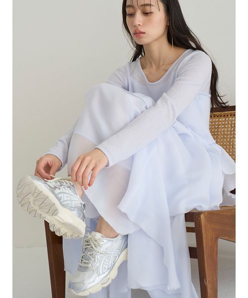 SNIDEL(スナイデル)の「【SNIDEL meets ASICS】別注スニーカー/GEL-NYC RGD(スニーカー・レディース・シルバー・24.5/24/23.5/23/22.5)」の20枚目の写真