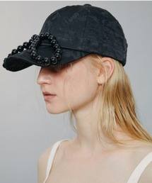 AWESOME NEEDS（オーサムニーズ）の「BASIC BALL CAP_RIBBON SILK（キャップ）」