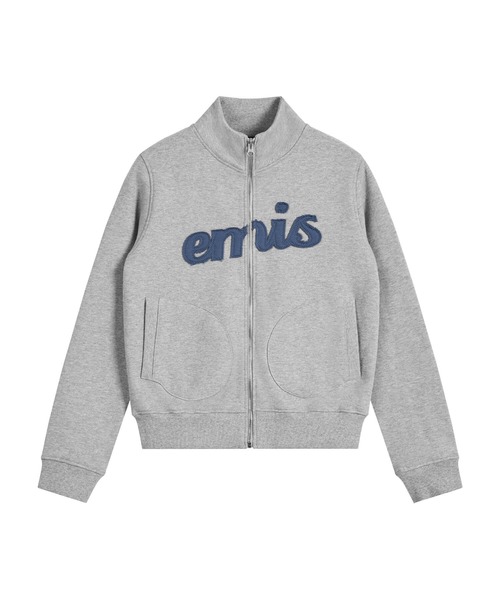 W) LETTERING LOGO SWEAT ZIP-UP（スウェット）｜EMIS（イミス）の