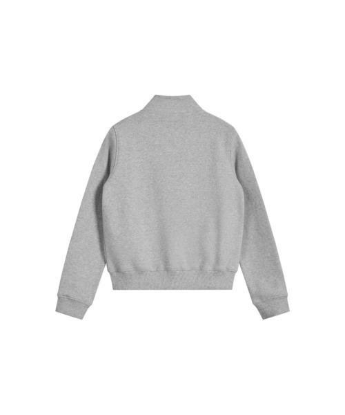 EMIS(イミス)の「(W) LETTERING LOGO SWEAT ZIP-UP(スウェット・レディース・ミックスグレー/ネイビー・MEDIUM/SMALL)」の8枚目の写真