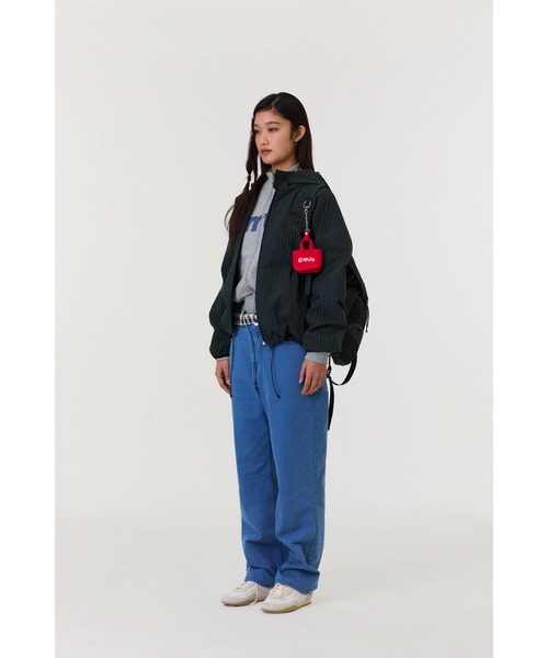 EMIS(イミス)の「(W) LETTERING LOGO SWEAT ZIP-UP(スウェット・レディース・ミックスグレー/ネイビー・MEDIUM/SMALL)」の20枚目の写真