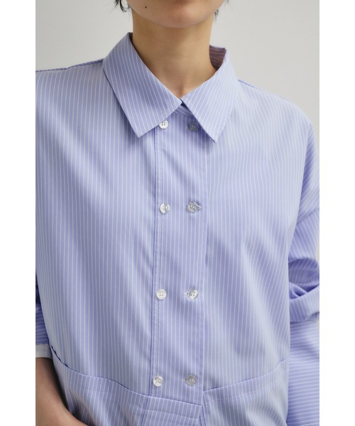 STYLEMIXER（スタイルミキサー）の「カッティングレイヤードカフスシャツ（シャツ/ブラウス・レディース・ホワイト系その他/ピンク/ブルー系その他・FREE）」の14枚目の写真