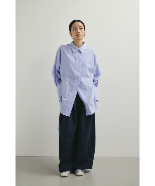 STYLEMIXER（スタイルミキサー）の「カッティングレイヤードカフスシャツ（シャツ/ブラウス・レディース・ホワイト系その他/ピンク/ブルー系その他・FREE）」の10枚目の写真