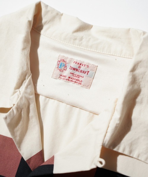 TOWNCRAFT(タウンクラフト)の「TOWNCRAFT タウンクラフト / PRINTED ROOP COLLAR SHIRT(シャツ/ブラウス・メンズ・ナチュラル/その他1/ブラック・MEDIUM/LARGE/SMALL)」の22枚目の写真