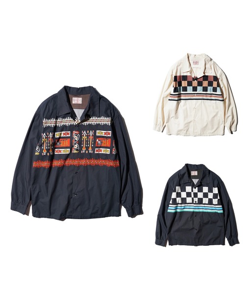 TOWNCRAFT(タウンクラフト)の「TOWNCRAFT タウンクラフト / PRINTED ROOP COLLAR SHIRT(シャツ/ブラウス・メンズ・ナチュラル/その他1/ブラック・MEDIUM/LARGE/SMALL)」の13枚目の写真