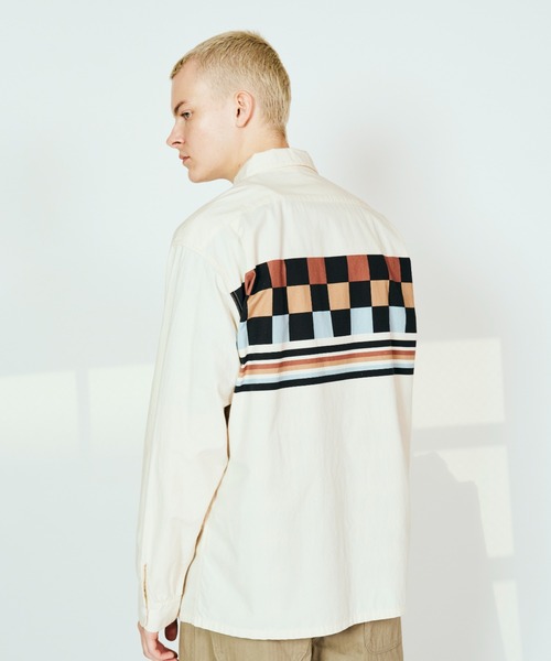 TOWNCRAFT(タウンクラフト)の「TOWNCRAFT タウンクラフト / PRINTED ROOP COLLAR SHIRT(シャツ/ブラウス・メンズ・ナチュラル/その他1/ブラック・MEDIUM/LARGE/SMALL)」の11枚目の写真